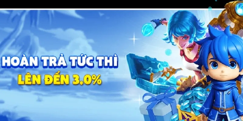 Chương trình hoàn trả 3.0% áp dụng tại mọi sảnh